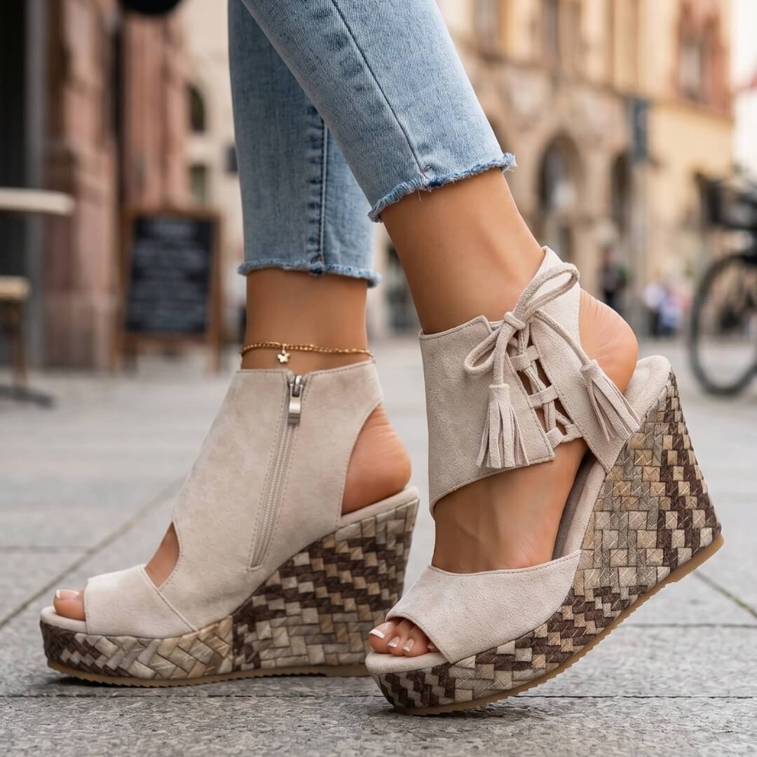 Rosmira Wedge Sandals
