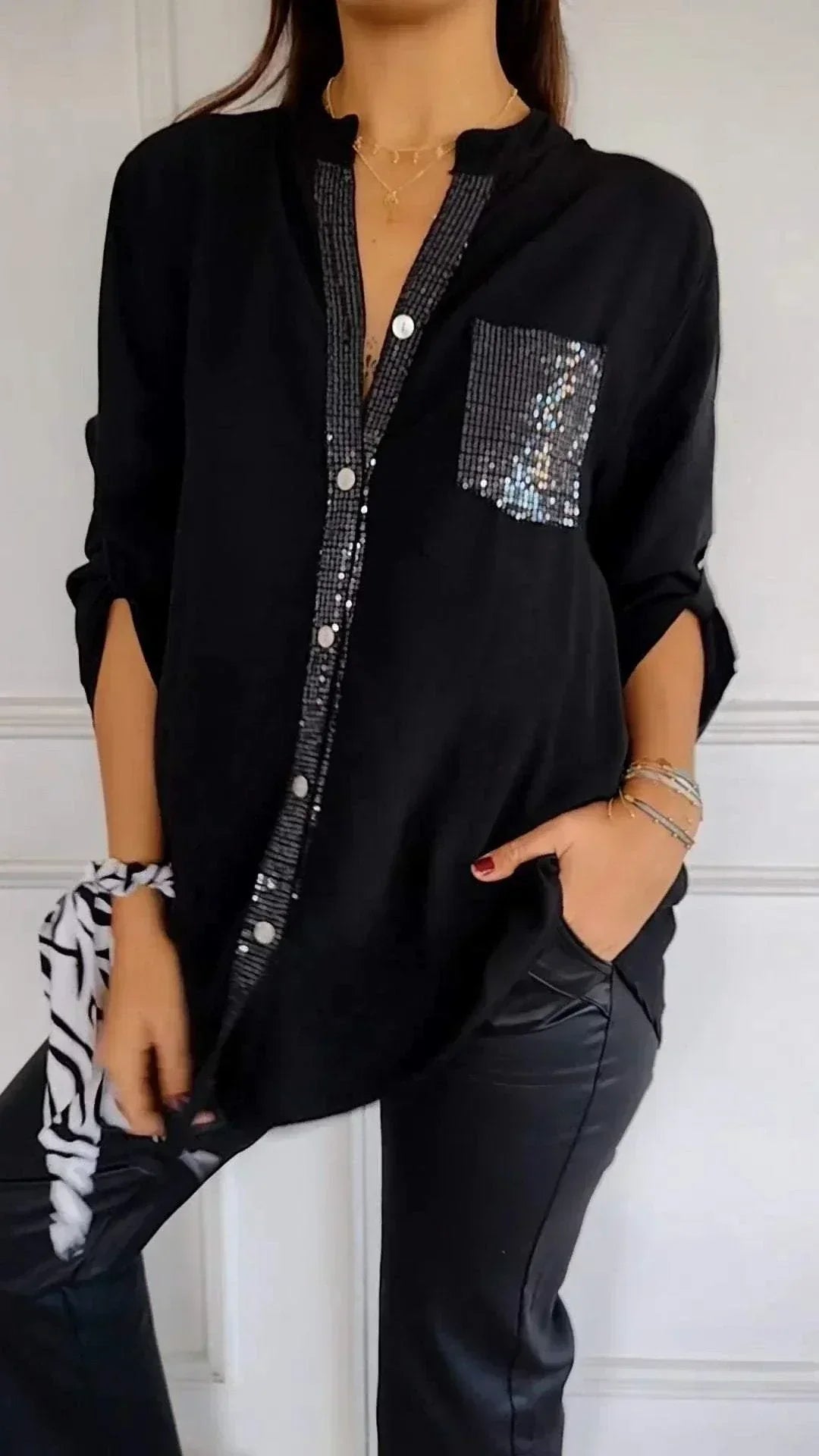 Nava | Elegant Glow Blouse