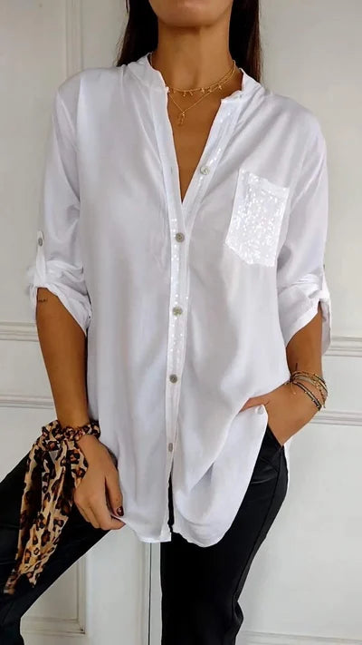 Nava | Elegant Glow Blouse
