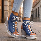 Ronnie Wedge Sandals