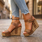 Alessia Wedge Sandals