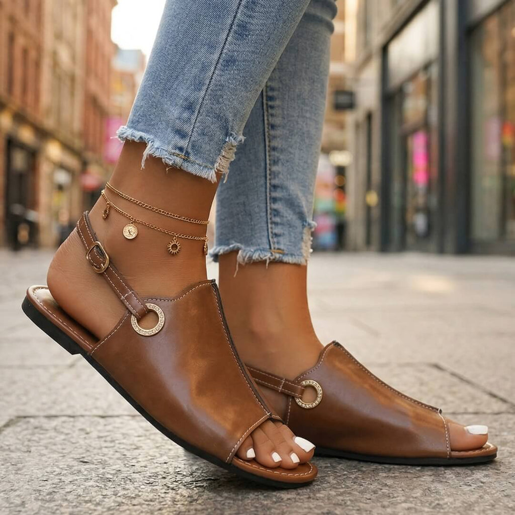Avela Leather Sandals