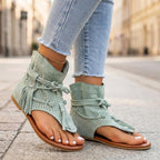 Indira Suede Sandals