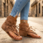 Indira Suede Sandals
