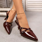 Rosalia Buckle Heels