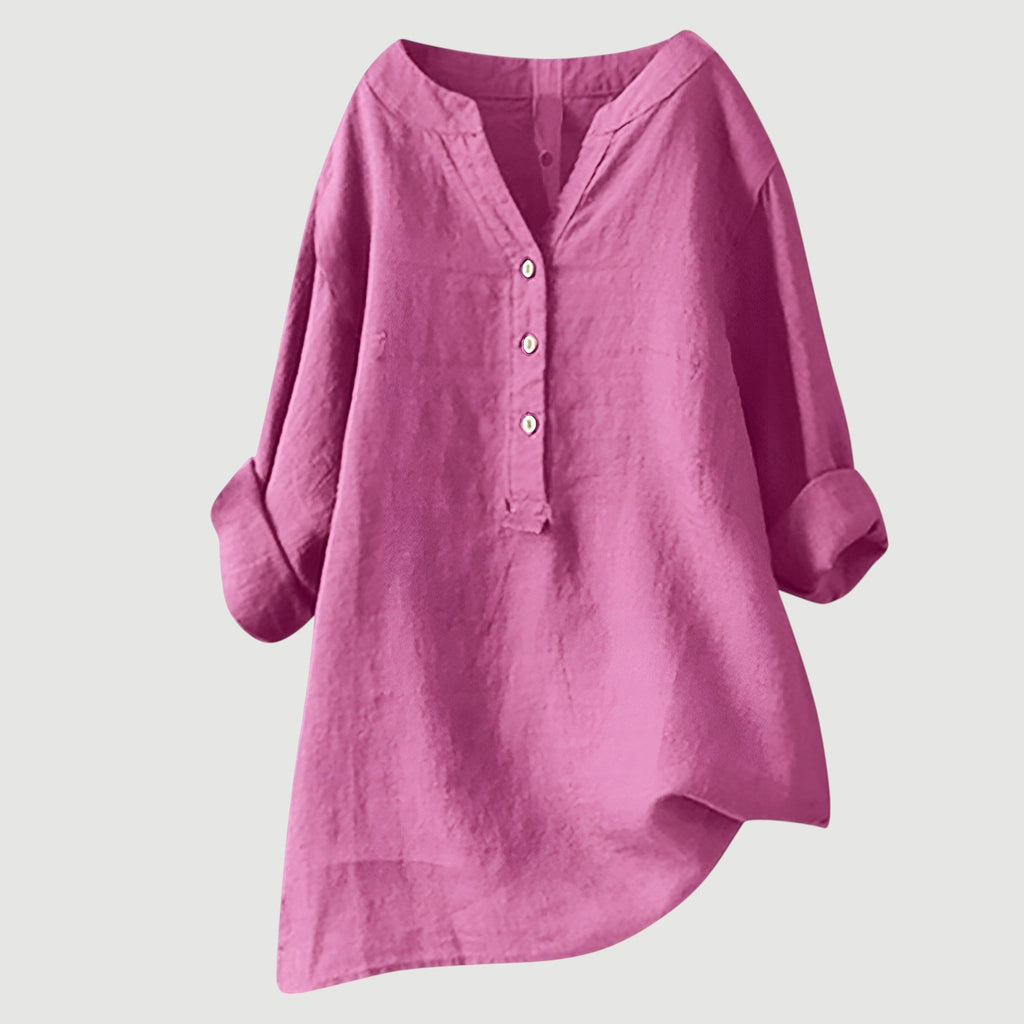 Gail | Airy Button-Down Shirt